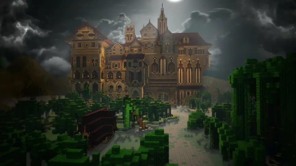 Hypixel Herobrine's Mansion с гильдией