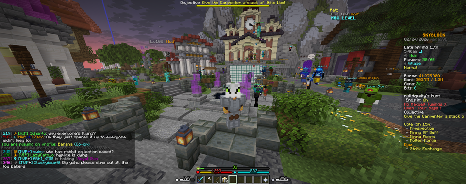 SkyBlock открыт на 1.21