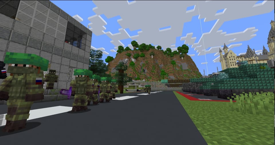 На нашем частном сервере выживания